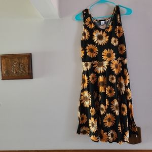 Woman's sunflower sundress
